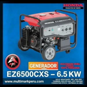 Generador Honda original EZ6500CXS – 6.5 kW