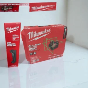 Laser MILWAUKEE código 36 32 batería recargable de 4 amp  5 años de garantía mas gancho