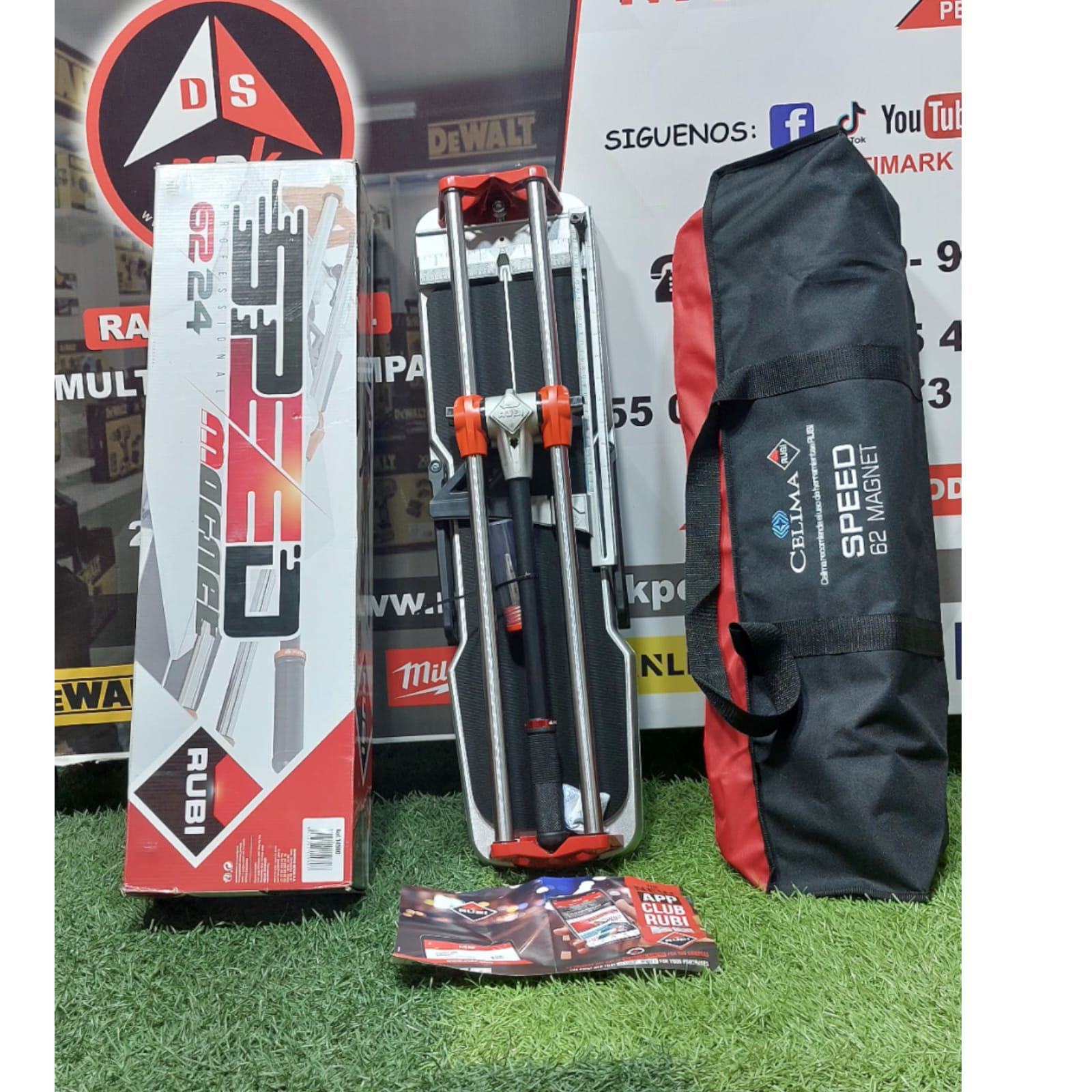 speed magnet 62cm super reforzada MAS DIAMANTE Y MALETA DE LONA