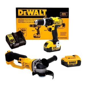 Taladro percutor dcd785+amoladora dcg412- dck242m1-k1-dewalt