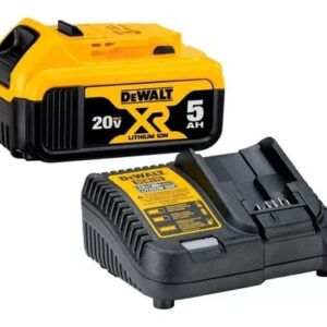Kit Batería Dewalt Dcb205 5.0 Ah + Cargador Dcb1104