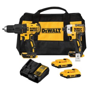 Taladro Percutor Atornillador Impacto 20v Xr Dewalt DCK223D2-B2