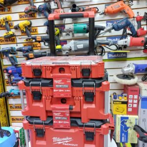 Milwaukee - Caja de herramientas modular apilable de 22 pulgadas, diseño para condiciones de trabajo