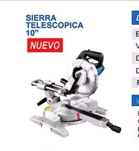 SIERRA TELESCOPICA 10¨ DJX06-255/ 1650W