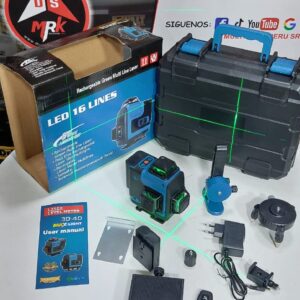 Laser powerbull de 16 lineas verde