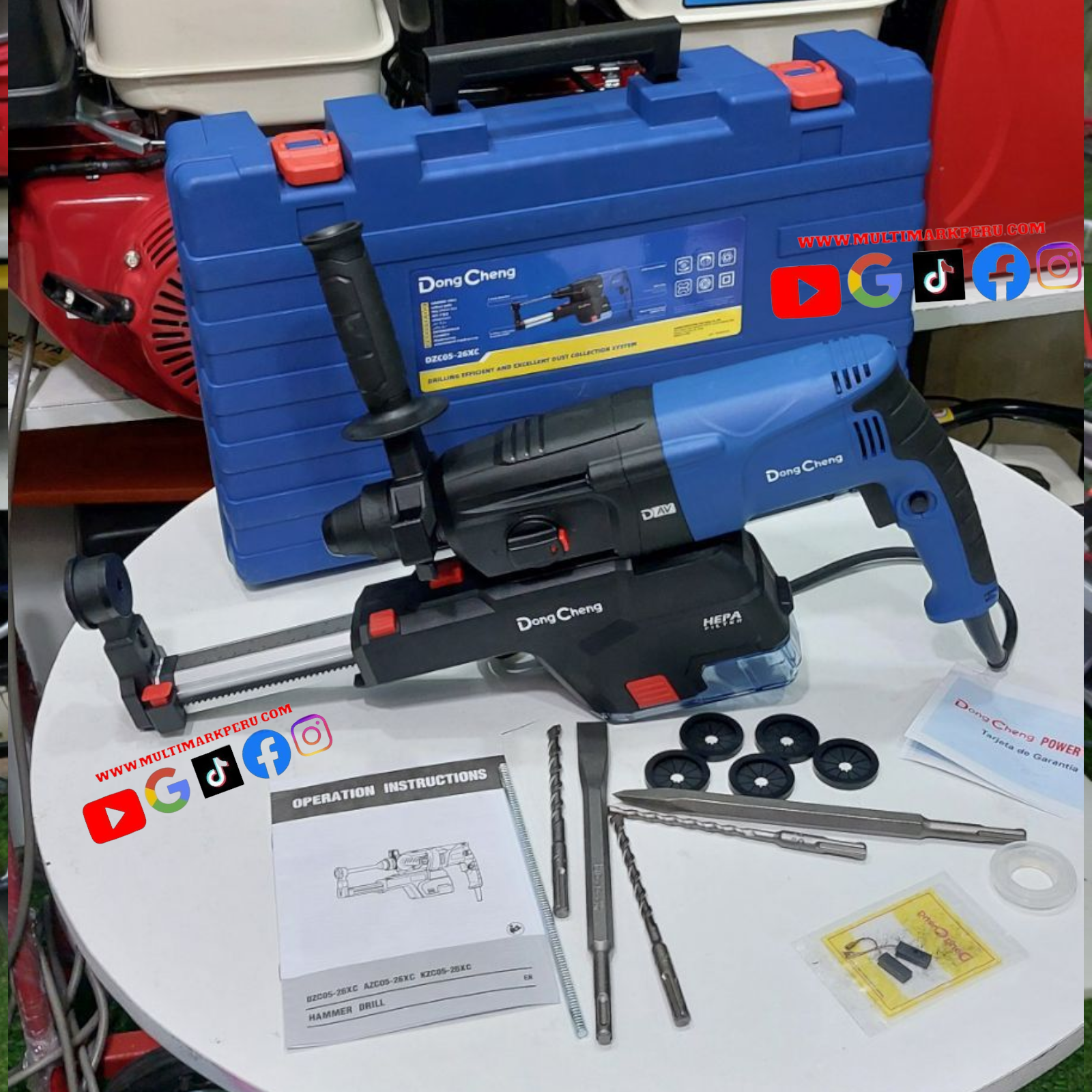 Rotamartillo doncheng 800 wts