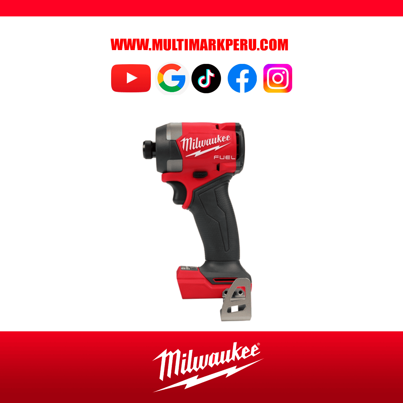 ATORNILLADOR DE IMPACTO M18 FUEL DE 1/4