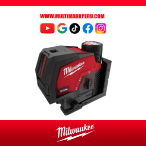 KIT DE LÁSER DE PUNTOS DE PLOMADA Y  LINEAS CRUZADAS VERDES M12, MILWAUKEE 362221