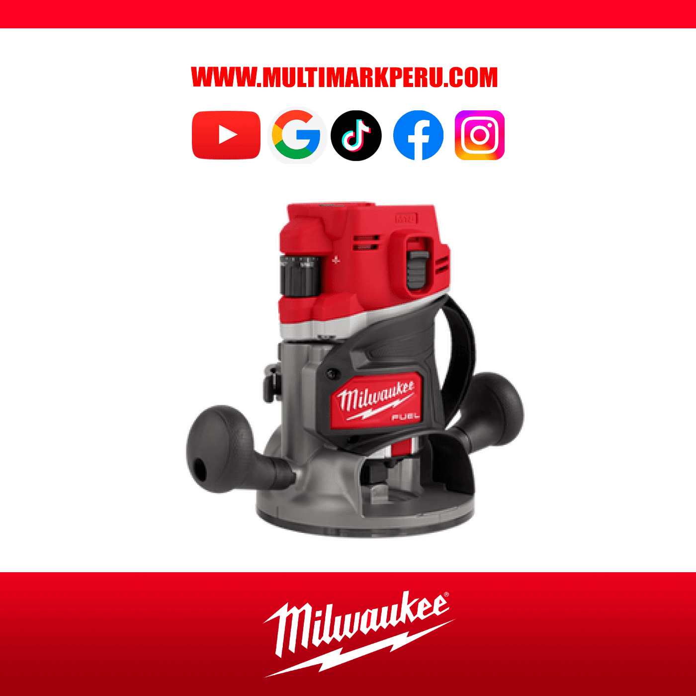 RUTEADORA DE 1/2" M18 FUEL