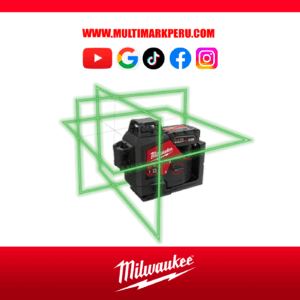 KIT LÁSER VERDE DE  360° Y 3 PLANOS M12