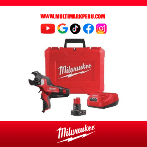 KIT DE CORTA CABLES MILWAUKEE 247221XC, M12 600 MCM