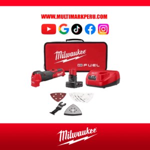 KIT DE HERRAMIENTAS MULTIUSOS  OSCILANTES M12 FUEL, MILWAUKEE 252621XC