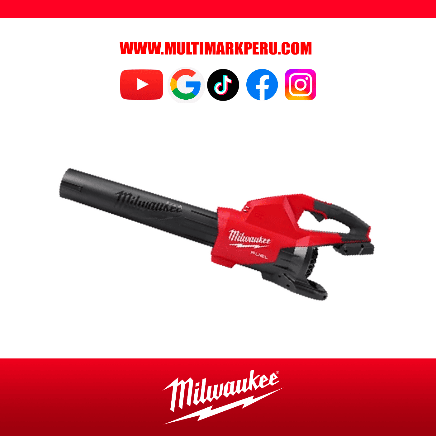SOPLADORA DE BATERIA DOBLE M18 FUEL MILWAUKEE 282420 – 🔖HERRAMIENTAS MILWAUKEE🔖
