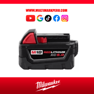 BATERIA RESISTENTE M18 REDLITHIUM XC5.0 MILWAUKEE 48111850R