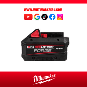 BATERIA M18 REDLITHIUM FORGE XC8.0 MILWAUKEE 48111881