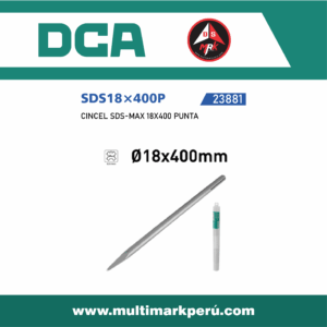 CINCEL SDS-MAX 18X400 PUNTA,  SDS18×400P