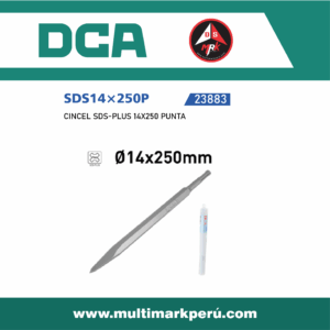 CINCEL SDS-PLUS 14X250 PUNTA, SDS14×250P