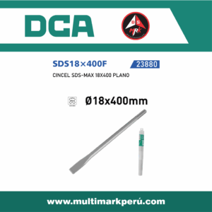 CINCEL SDS-MAX 18X400 PLANO,  SDS18×400F