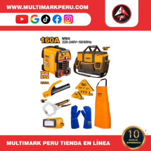 Juego INGCO de 8 herramientas  para máquina de  soldar, COS23095