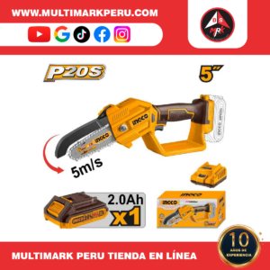 MINI  MOTOSIERRA   20V 5"(13cm)  5m/s, CGSLI20581