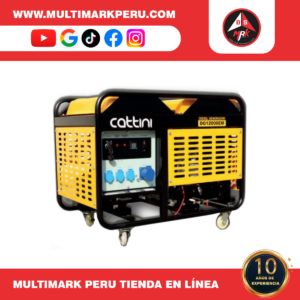 GENERADOR ABIERTO CATTINI DIESEL MONOFASICO 11KW, 334DG12000EM