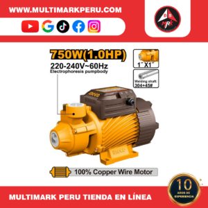 BOMBA DE AGUA  750W(1.0HP) 220 240V~60Hz, VPM75068-5