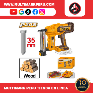 CLAVADORA DE  MADERA INGCO 20V  SOLO, CBNLI2005