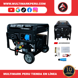 GENERADOR BARI GASOLINERO 6.5KW, MAT6500BKE