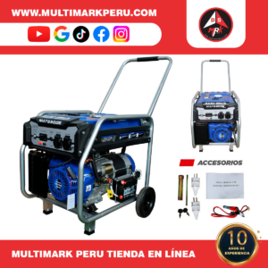 GENERADOR BARI GASOLINERO 6.5KW, MAT6500E