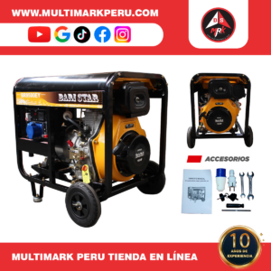 GENERADOR BARI PETROLERO 9.5KW, BR9500EY