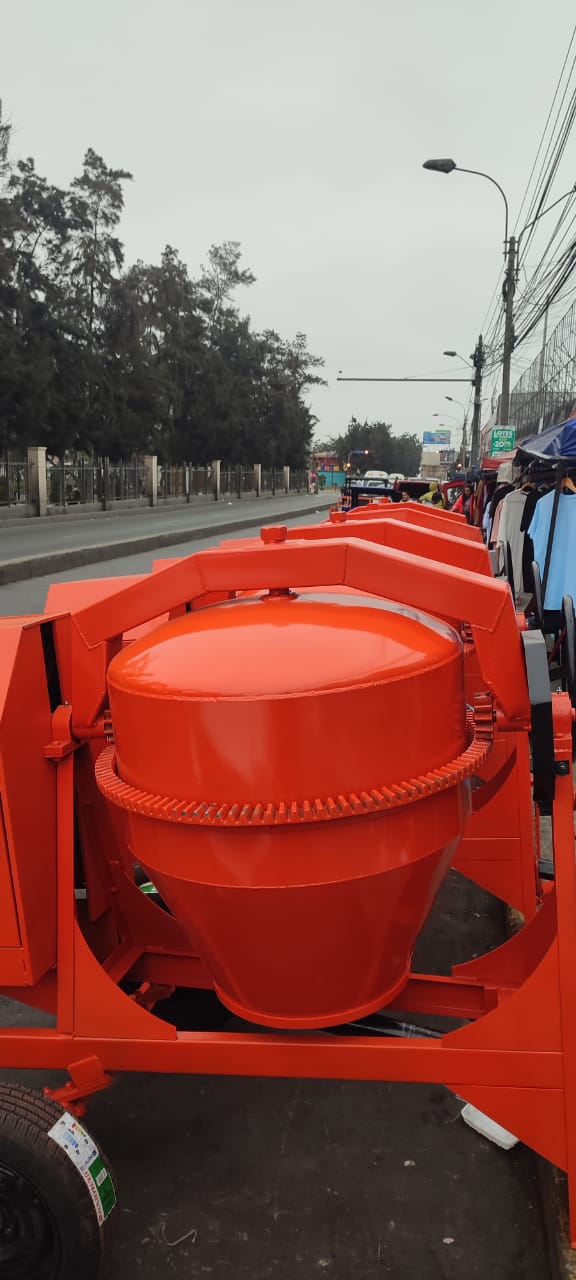 Trompo Mezclador Bolsa y Media – Equipo sin Motor, Estructura Reforzada – Multimark Perú - Imagen 4