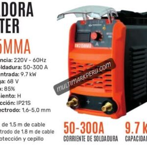 Soldadora Inverter DW315MMA 50‑300 A – Multimark Perú