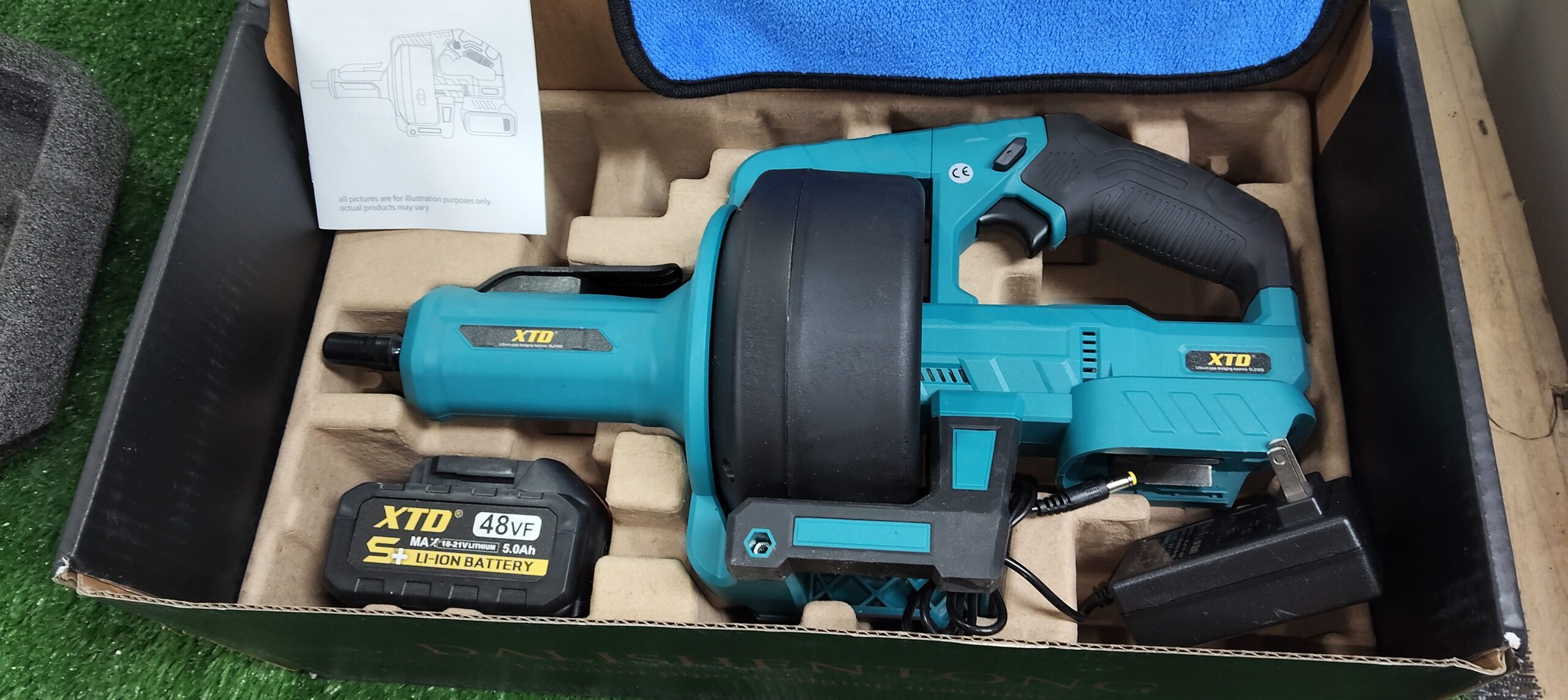 Desatorador de Tuberías y Destapa Caños XTD 21V | Multimark Perú - Imagen 2