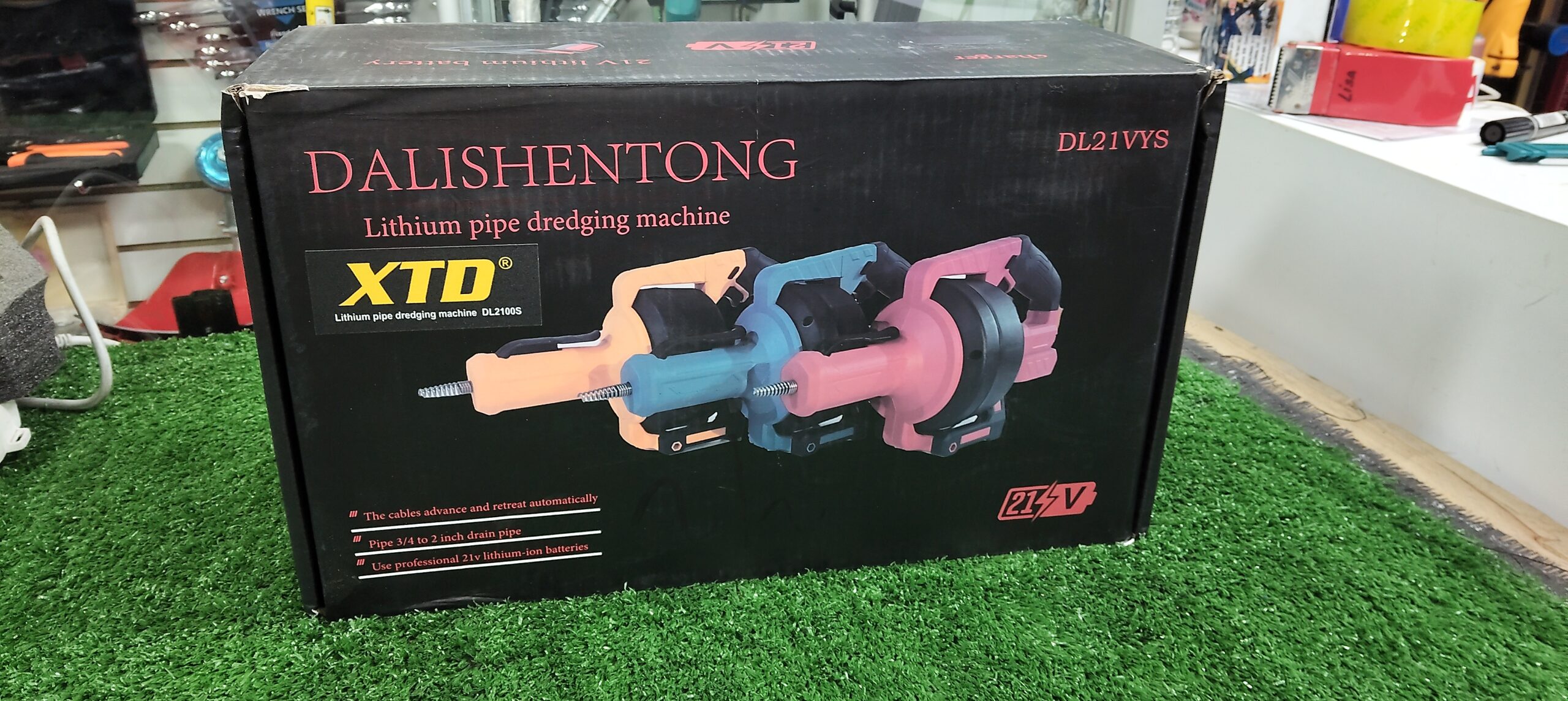 Desatorador de Tuberías y Destapa Caños XTD 21V | Multimark Perú - Imagen 3