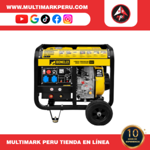 MOTOSOLDADORA BONELLY DIESEL ABIERTA 220AMP