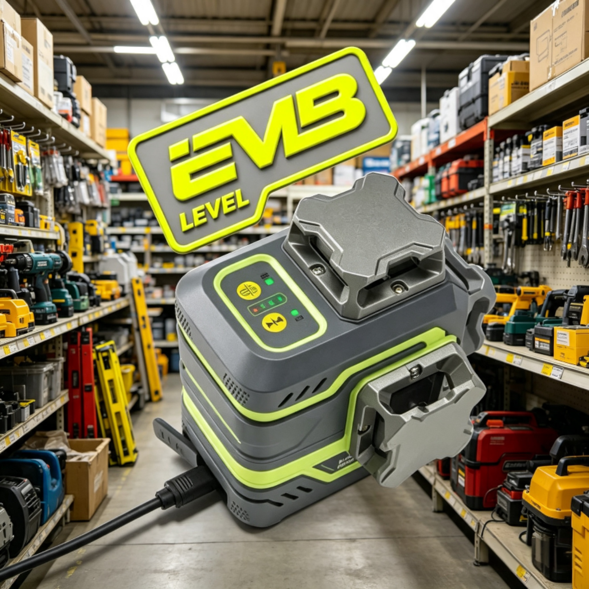 Nivel Láser 3D Modelo LG‑3D – Marca EmB Level - Imagen 6