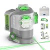 🇩🇪 NIVEL LÁSER VERDE HUEPAR PRO GS03CG — 3D 12 LÍNEAS 🇨🇳